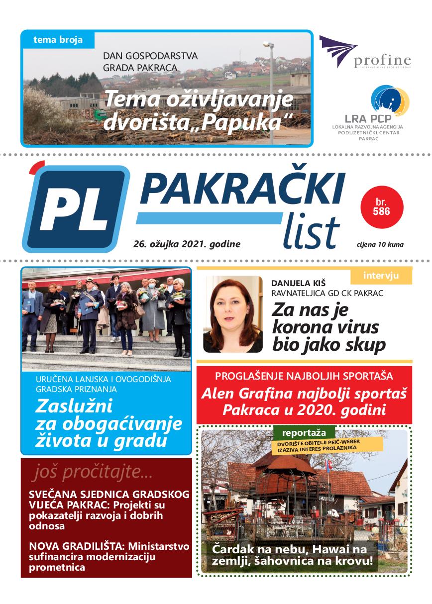 DANAS U PRODAJI Novi broj Pakračkog lista