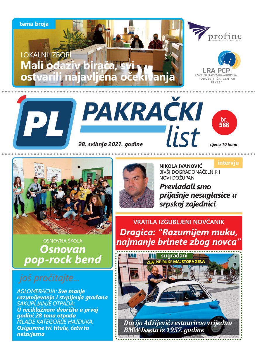 DANAS U PRODAJI: Novi broj Pakračkog lista