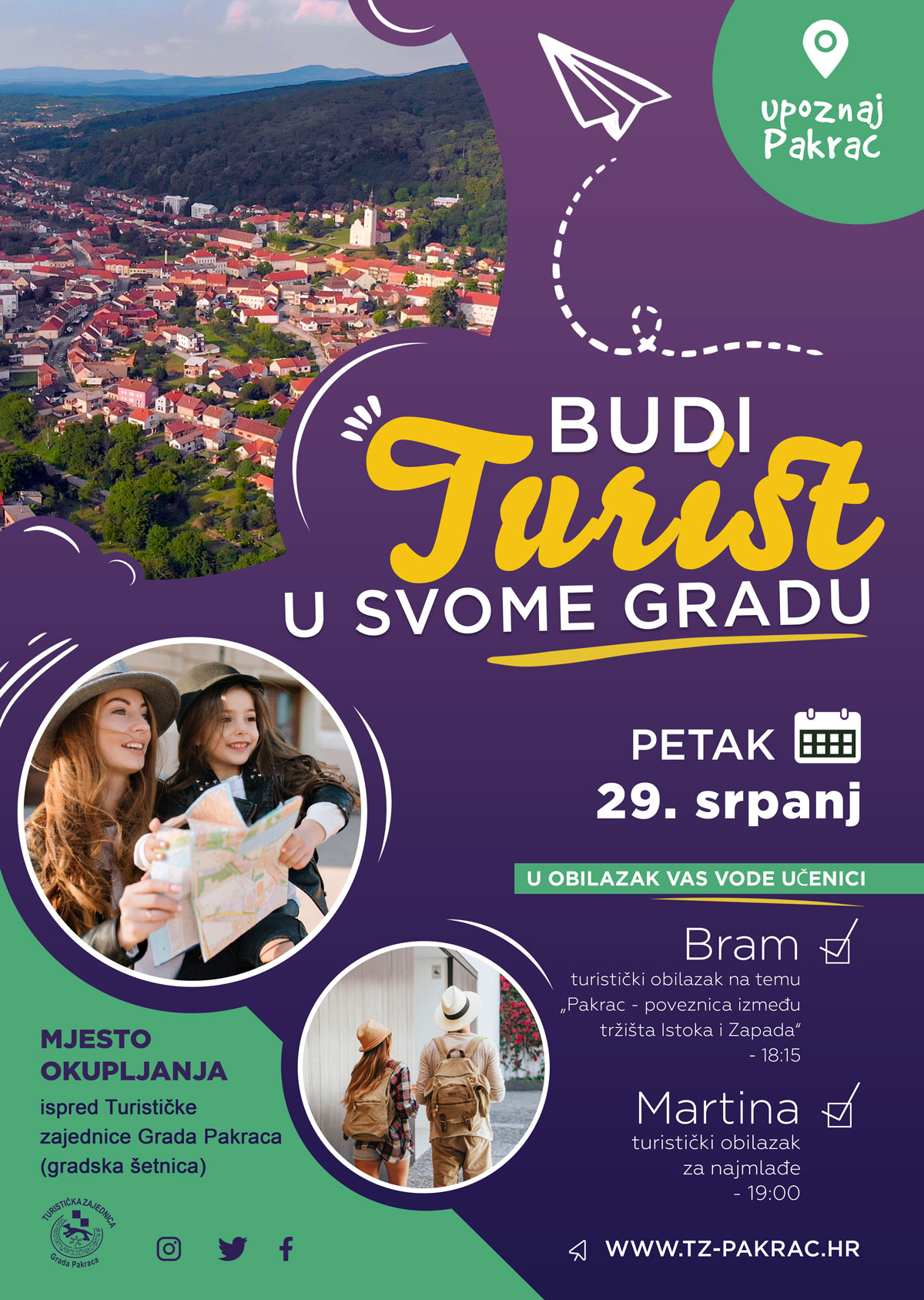 „BUDI TURIST U SVOM GRADU“ Učenici pripremili turistički obilazak za sugrađane