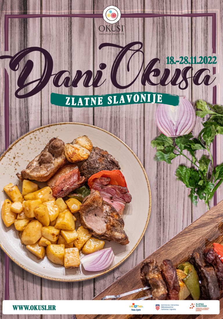 (PROMO) DANI OKUSA ZLATNE SLAVONIJE Deset dana vrhunskih gurmanskih doživljaja