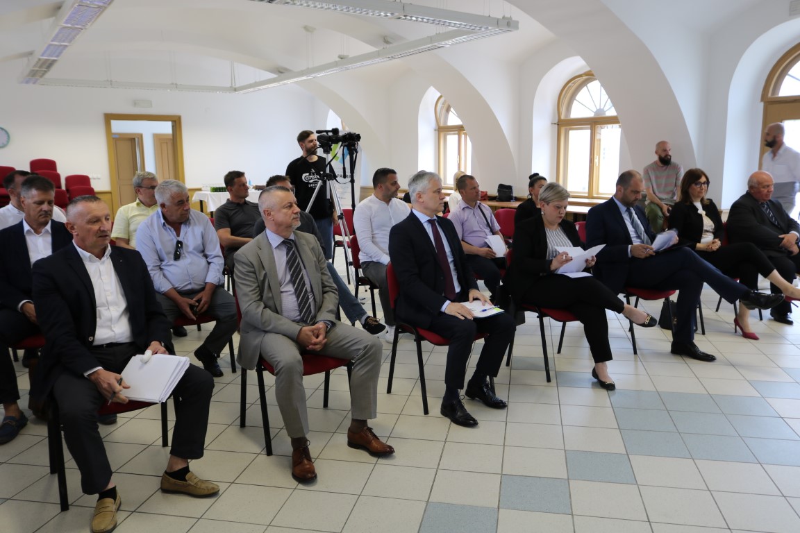 TISKOVNA KONFERENCIJA NA TEMU AGLOMERACIJE Projekt aglomeracije Lipik-Pakrac u završnoj fazi