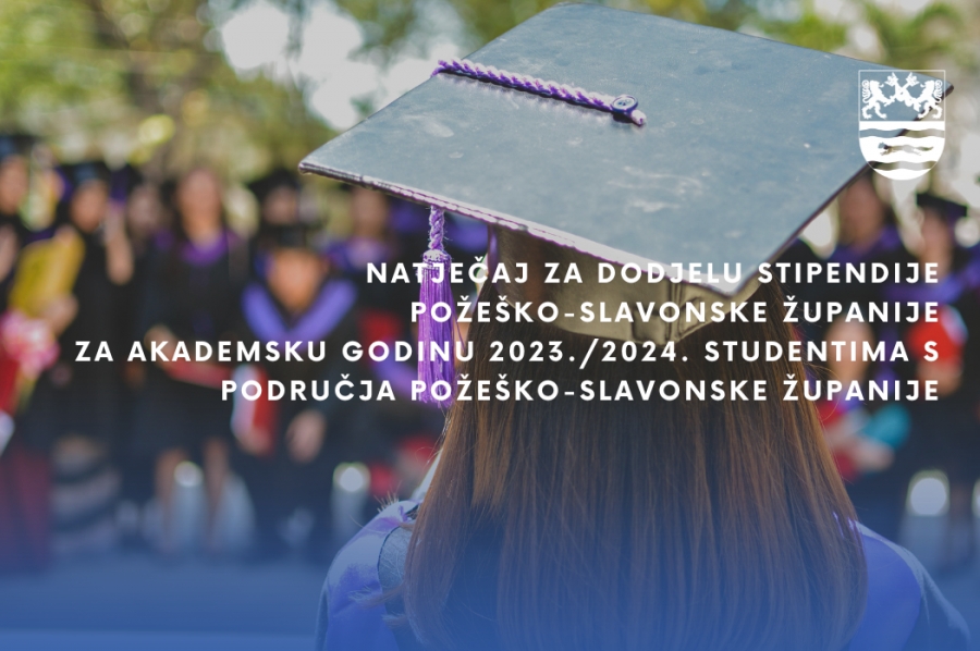 ŽUPANIJSKE STUDENTSKE STIPENDIJE Prijave do 10. studenog 