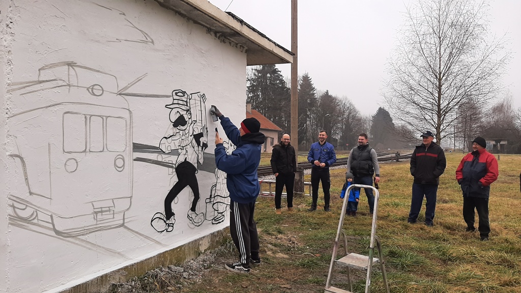 UDRUGA DJECE BRANITELJA PAKRAC-LIPIK Još jedan zid dobrodošlice Pakracu na poklon