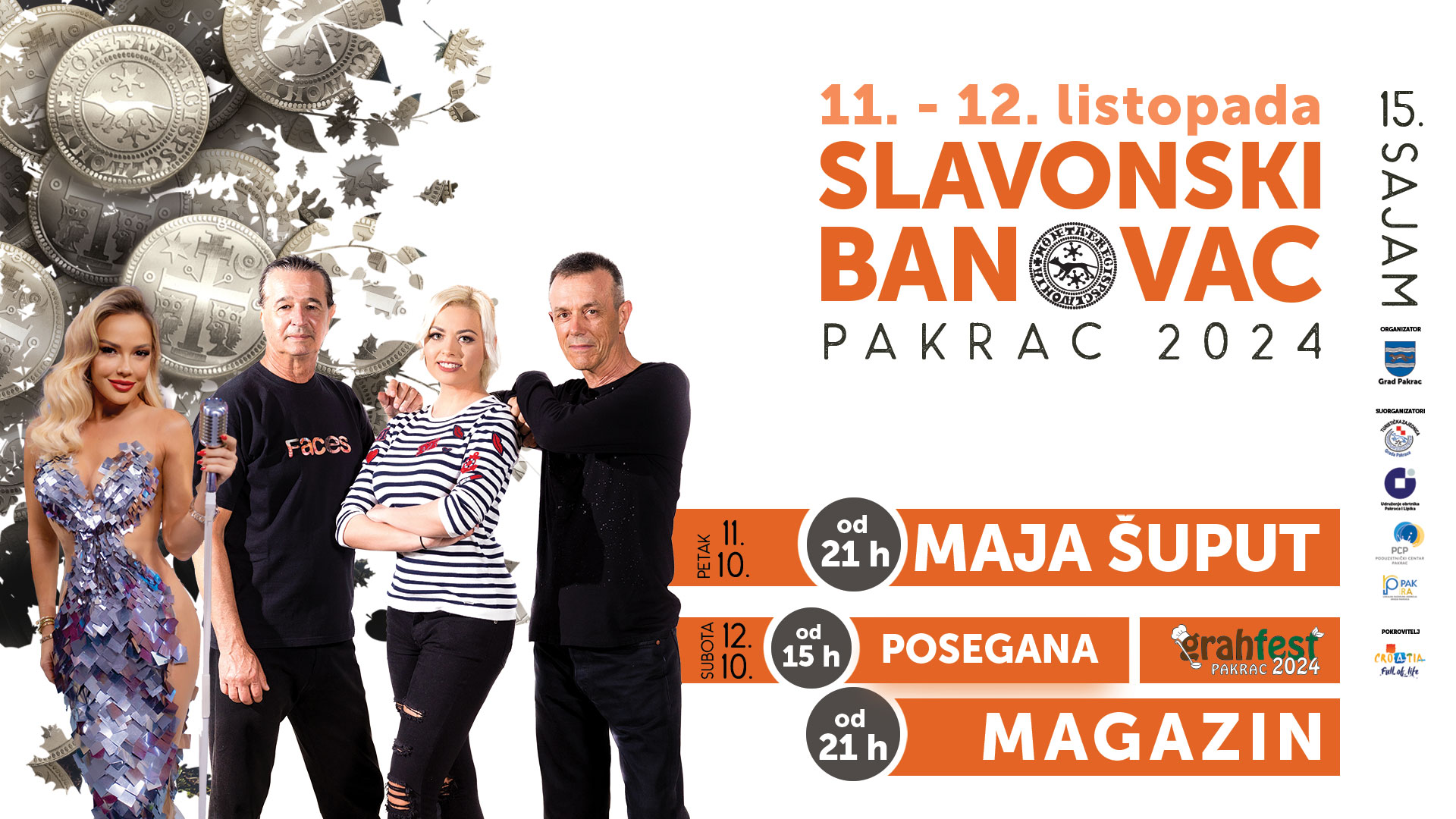 15. SAJAM „SLAVONSKI BANOVAC“ Pakrac će ovaj vikend biti središte Slavonije