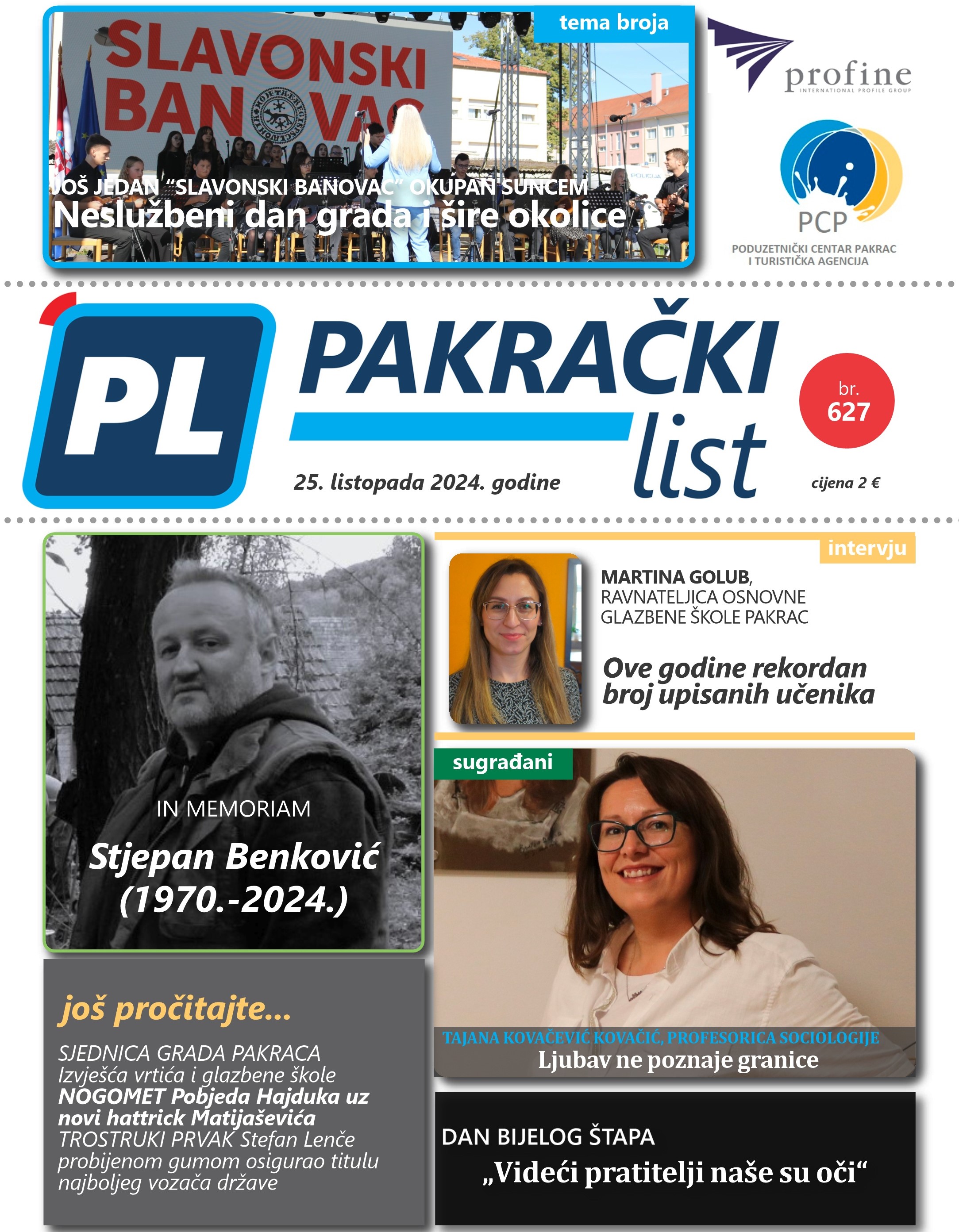 DANAS U PRODAJI Novi broj Pakračkog lista