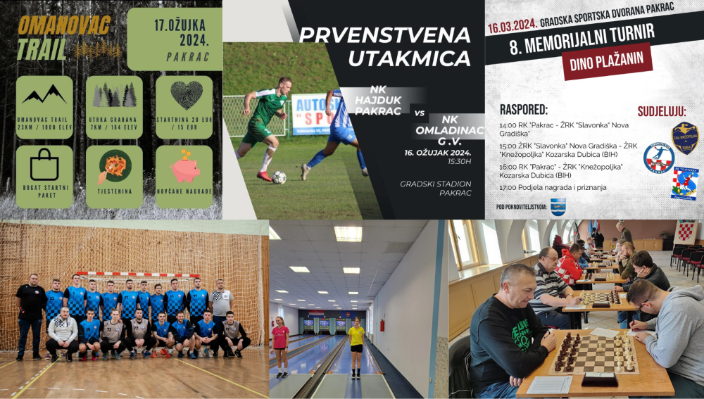 POVODOM DANA GRADA Najava sadržajnog sportskog vikenda