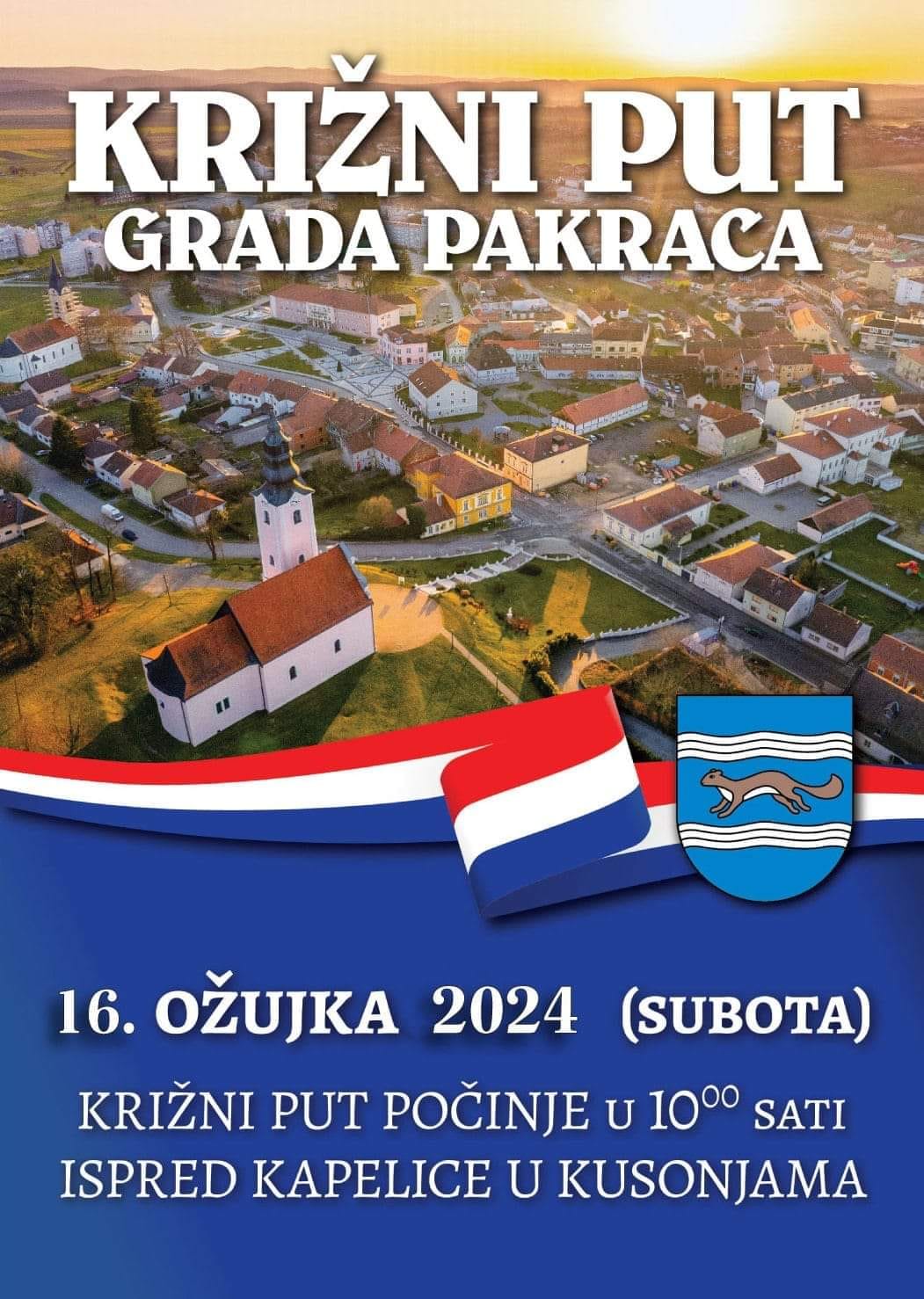 NAJAVA 12. Križni put grada Pakraca