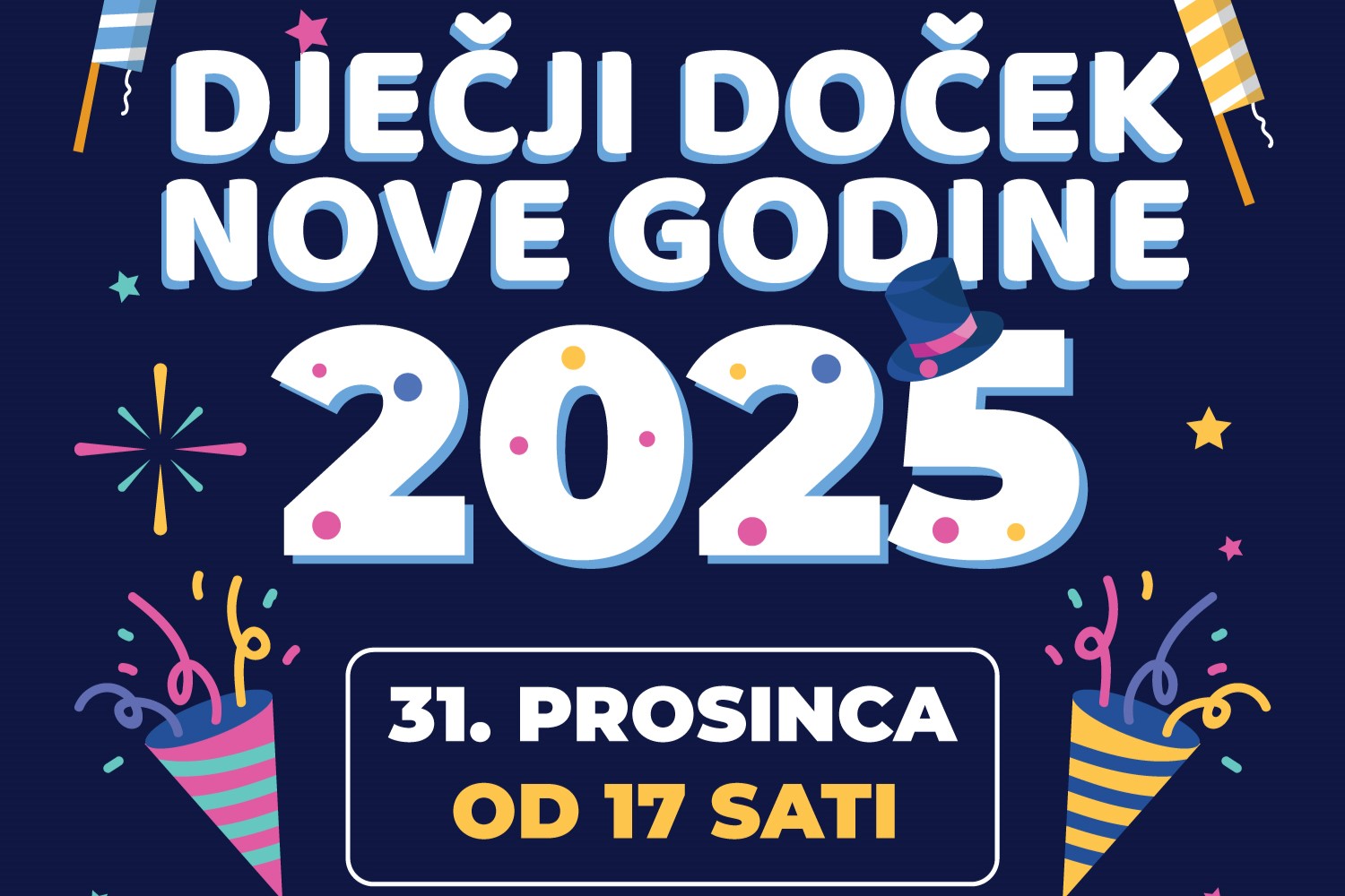 PAKRAČKA GRADSKA ŠETNICA Ne propustite dječji doček Nove godine!