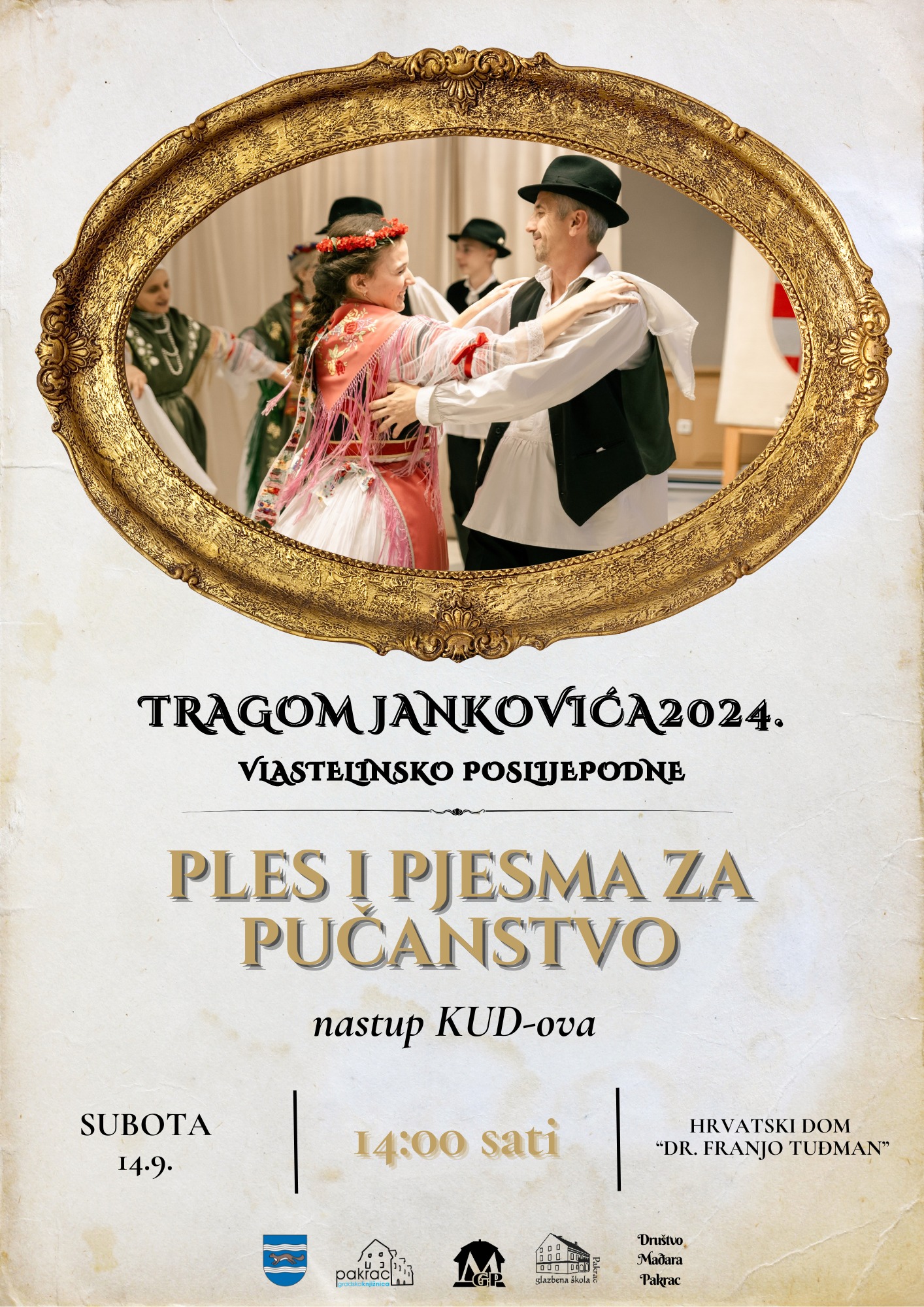 VESELO DRUŽENJE UZ GLAZBU „Ples i pjesma za pučanstvo“ u Hrvatskom domu