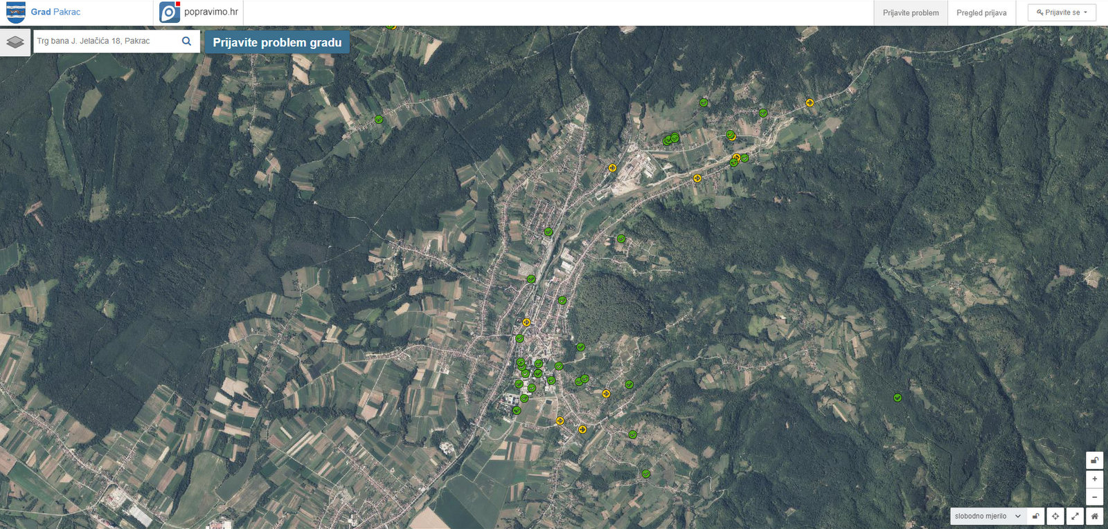 PAKRAC.POPRAVIMO.HR Novi sustav za prijavu komunalnih problema