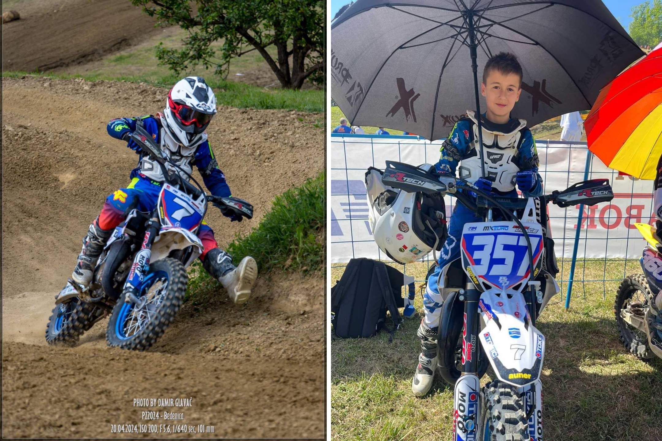 MOTOCROSS Ozlijeđeni Lenče pokazao koliki je borac, osvojio Prvenstvo Zagorja u Bedenici